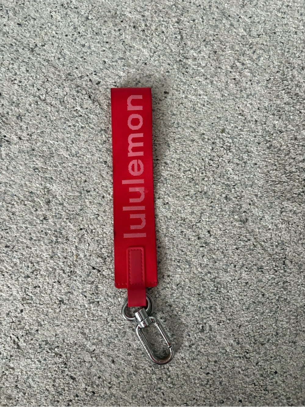 lululemon athletica Red Key/ Card Holder Wristlet